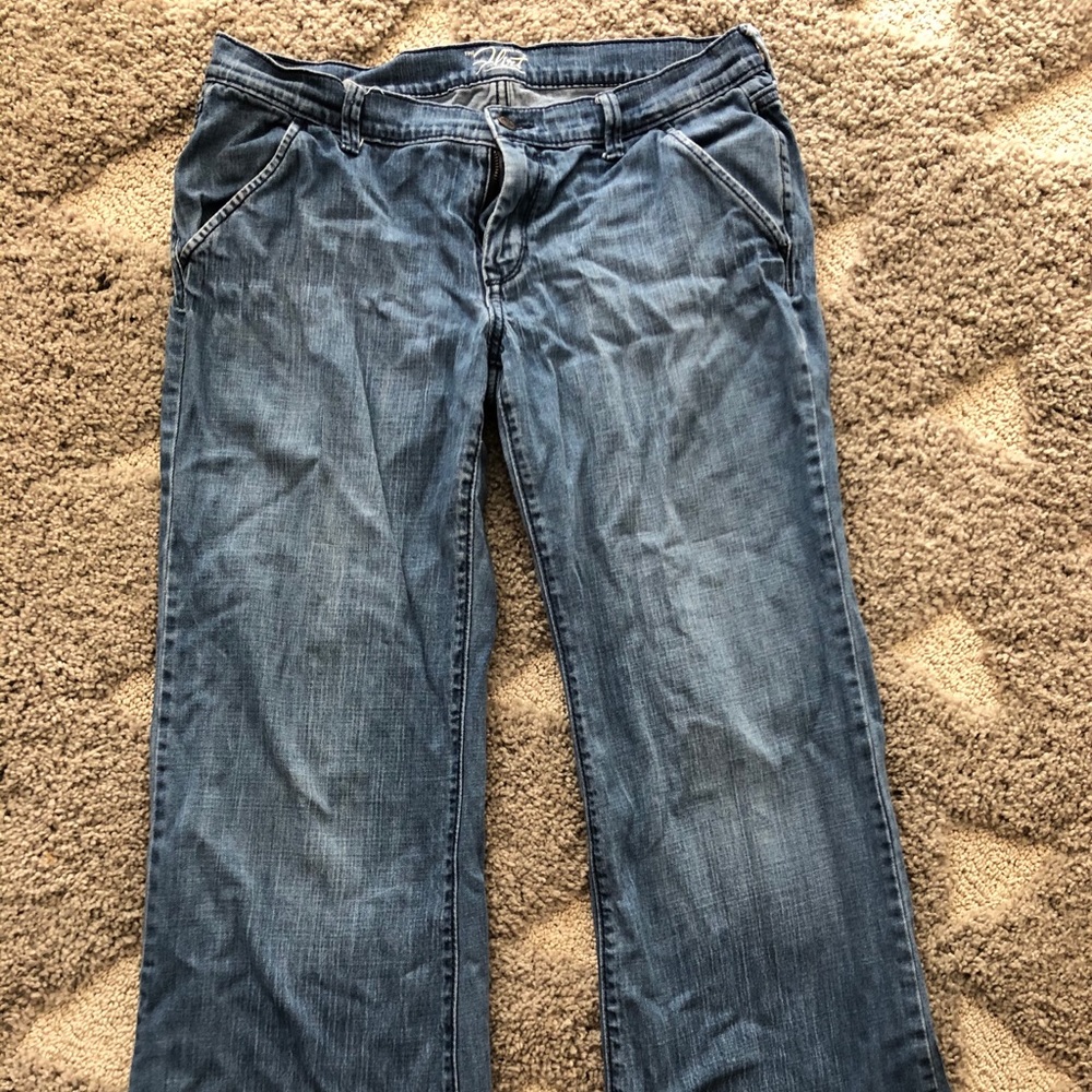 Old navy “flirt” wide leg jeans